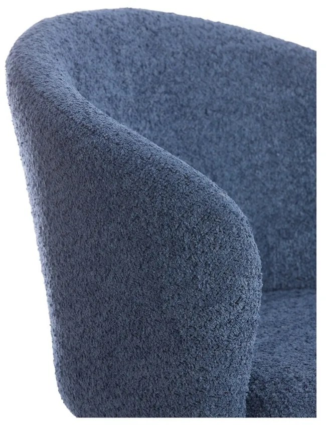 Set de scaune de sufragerie albastru 2 buc. din metal Radaja – Light &amp; Living