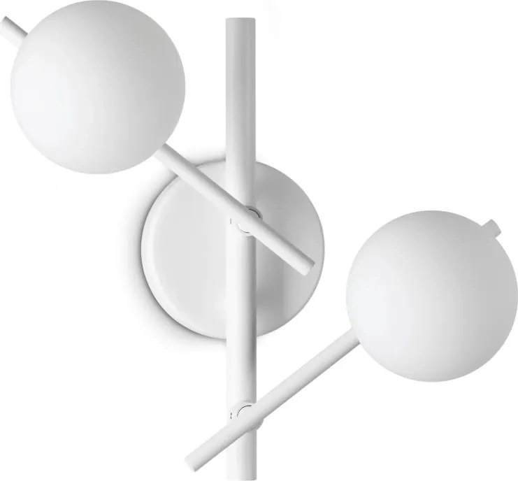 Aplica de perete moderna ATLAS AP2 BIANCO