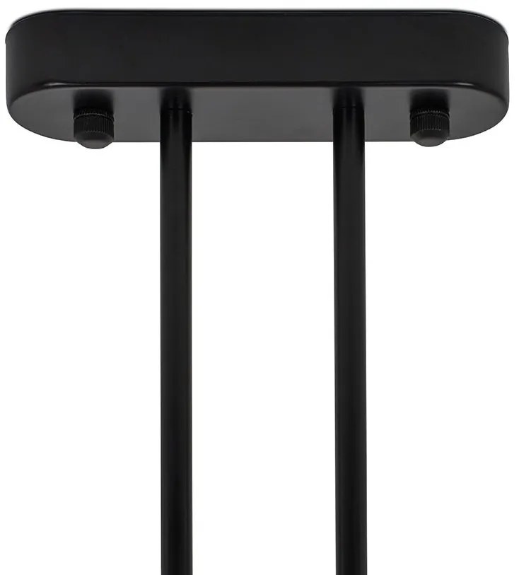 Lustra moderna cu 10 de surse de lumina si LED LINEA TWIN 120