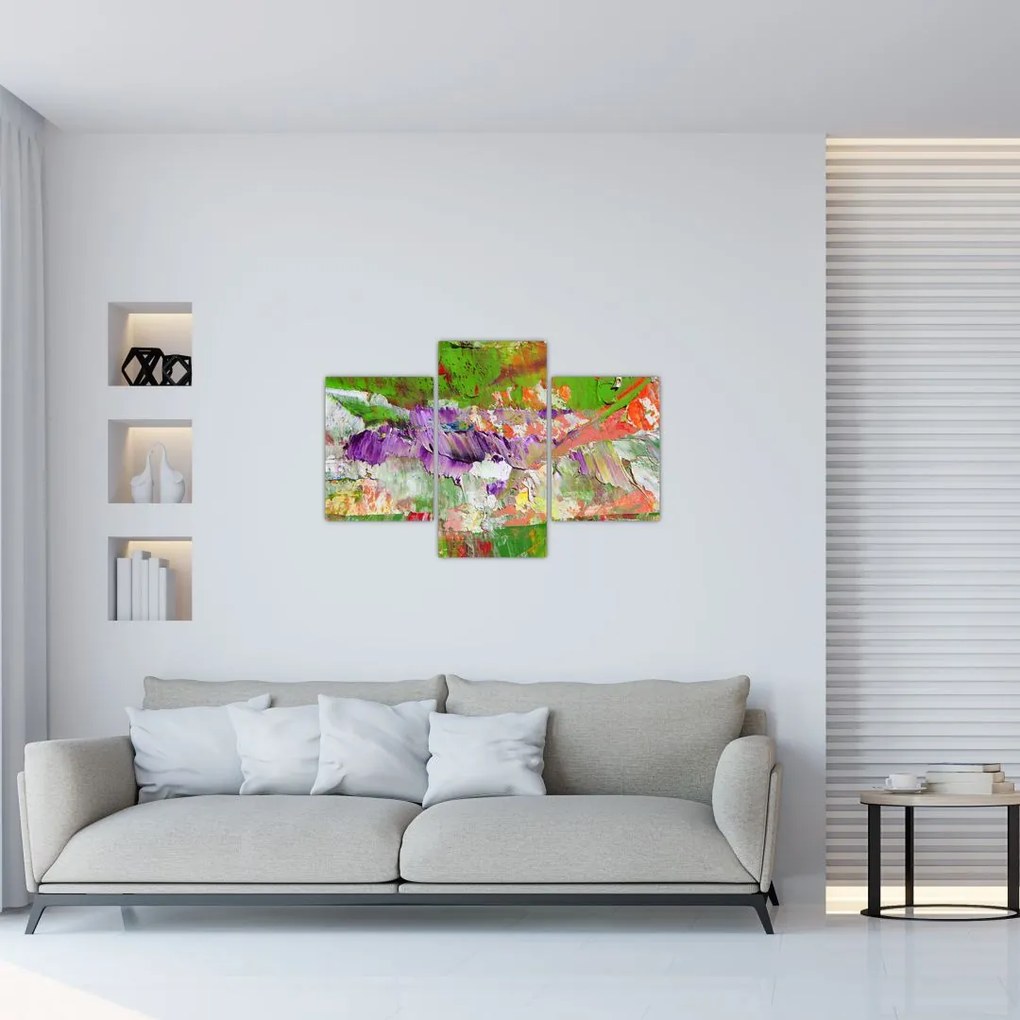 Tablou cu abstracție - pictura (90x60 cm)