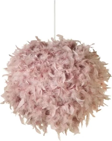 Searchlight 70393PI - Abajur KATE pentru candelabru, socluri E14/E27, Ø 50 cm, roz