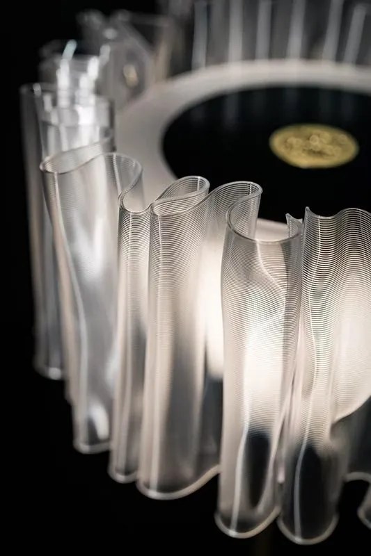 Veioza, Lampa de masa cu baterii ideala restaurant Accordeon Prisma/Black