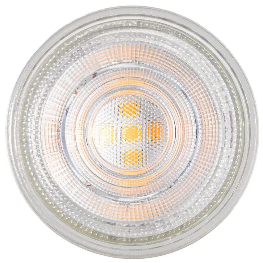 Set de 5 becuri LED GU10 50mm clare 3W 250 lm 2200K