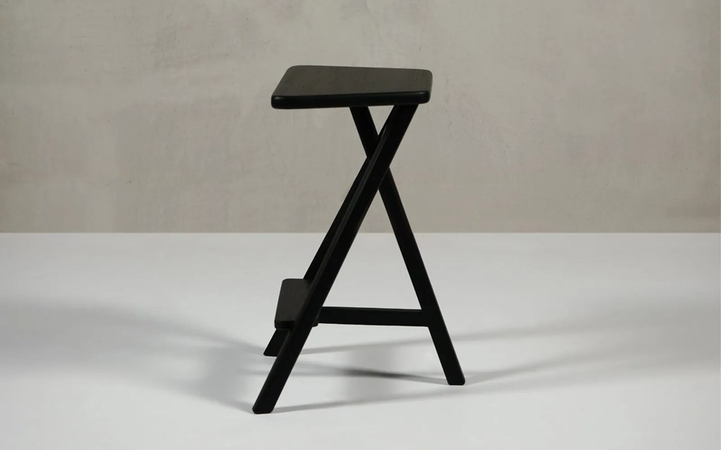 Scaun lemn masiv Venom, 55 × 35 × 72 cm