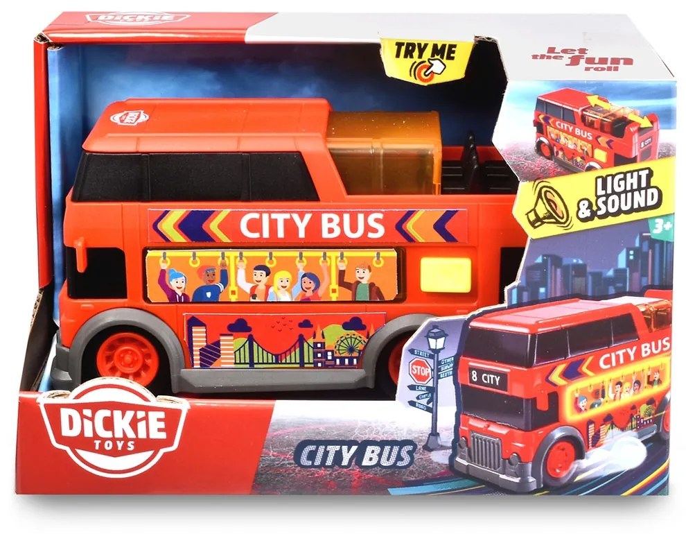 Autobuz Dickie Toys City Bus