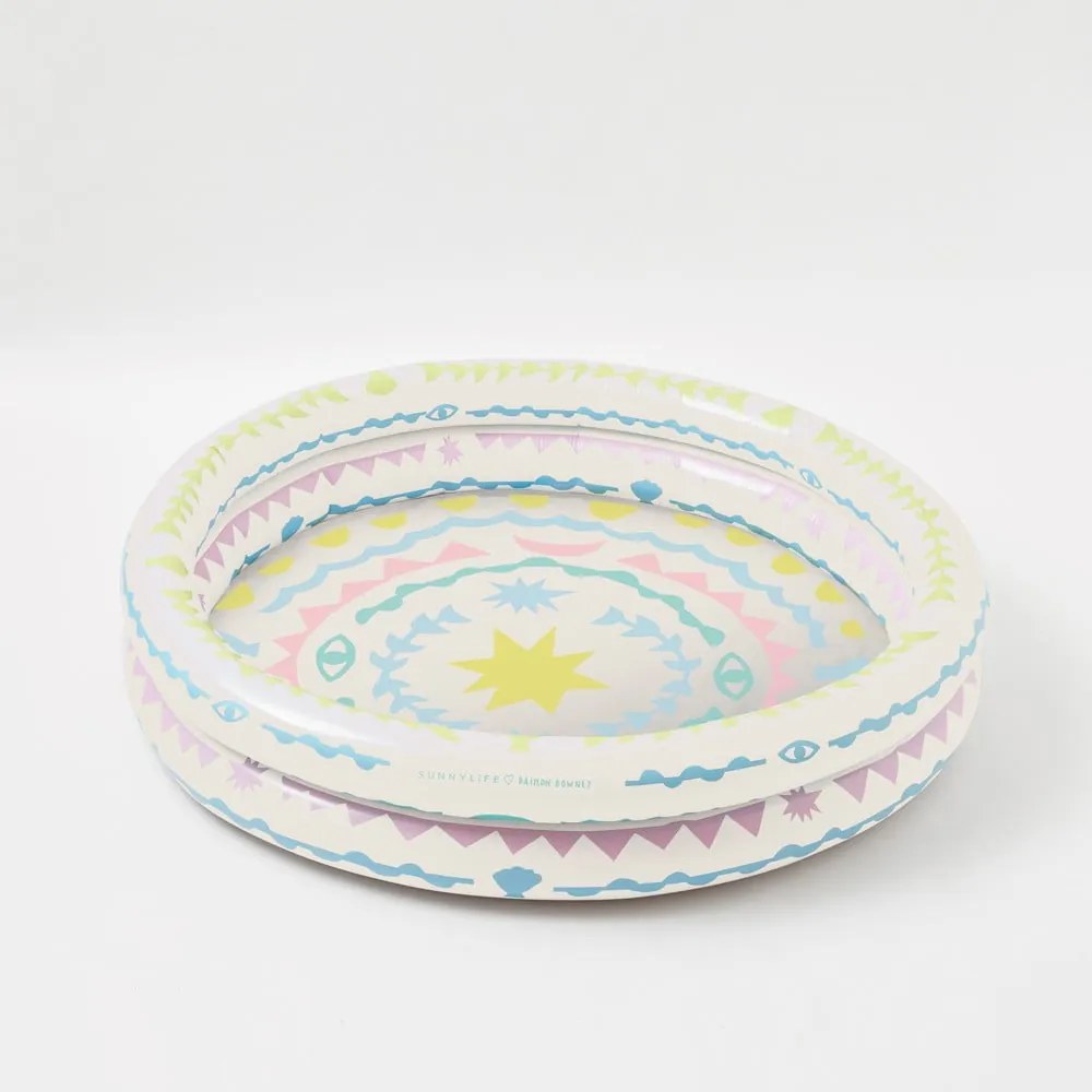 Piscină gonflabilă Sunnylife Fiesta Mariposa, ø 162 cm