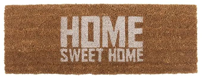 Doormat Home Sweet Home white coir