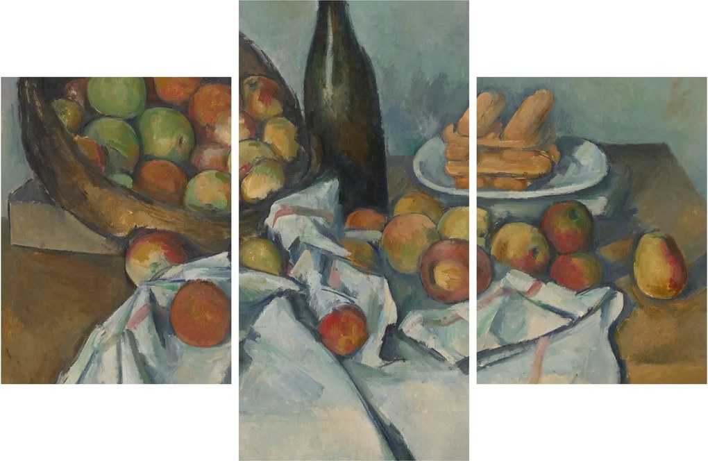 Tablou - Paul Cezanne, The Basket of Apples, reproducere (90x60 cm)