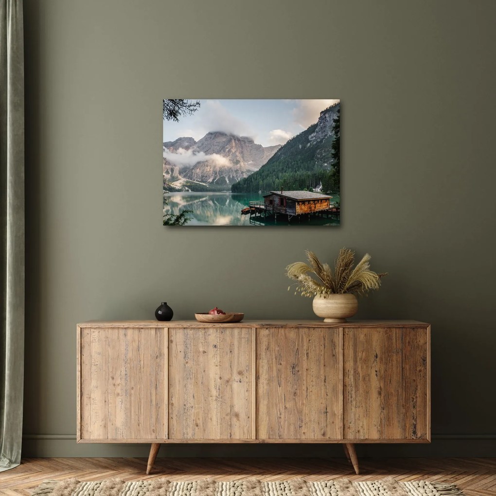 Tablou - Lake Prags (70x50 cm)