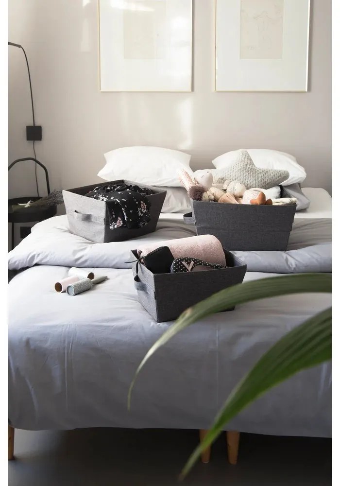 Coș de depozitare de depozitare din material textil 26x35x19 cm Soft Storage – Bigso Box of Sweden
