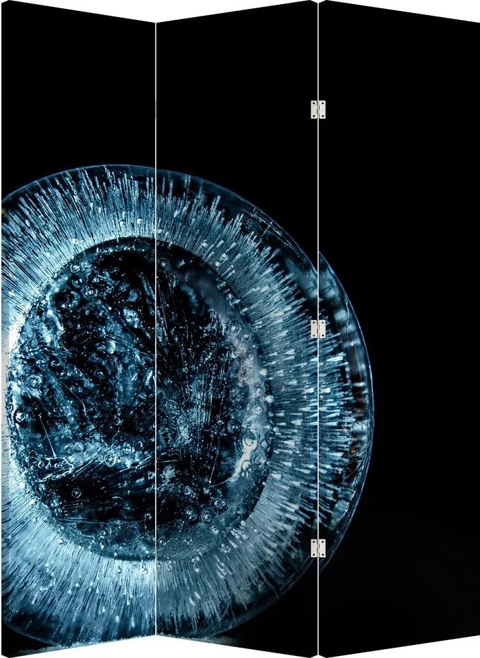 Paravan - Picături de gheață (126x170 cm)