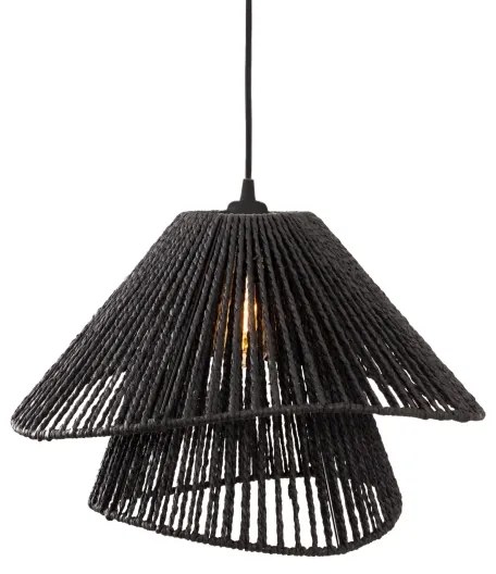 Lustră pe cablu MAXLIGHT P0580 AMALFI 1xE27/15W/230V d. 45 cm negru