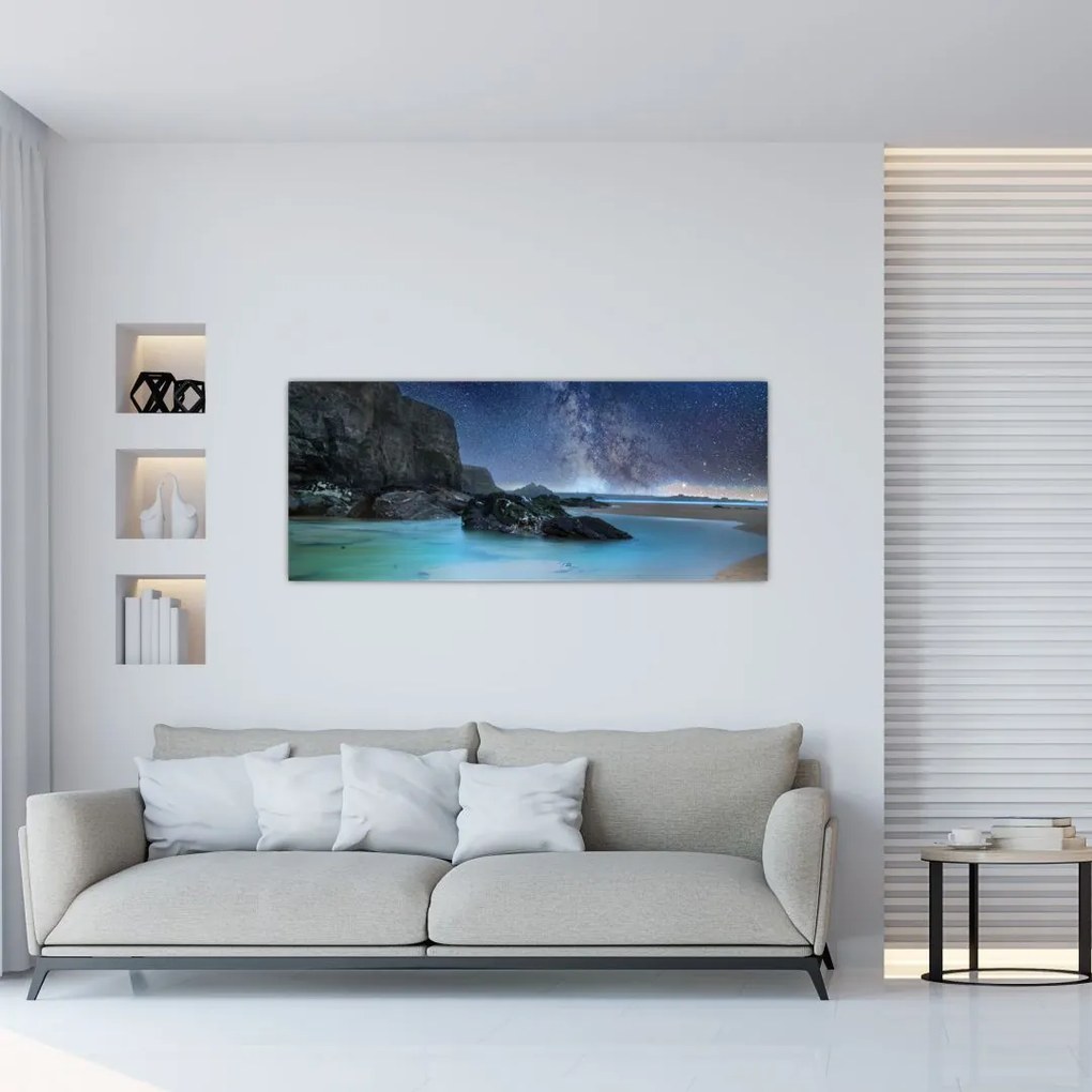 Tablou cu plaja (120x50 cm)