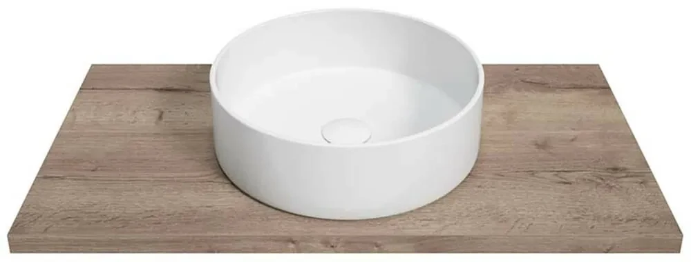 Lavoar pe blat alb Defra Bolia 41 cm
