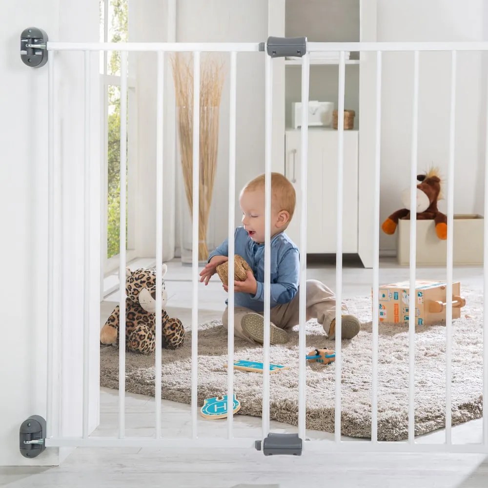 Poartă de siguranță albă din metal – Roba