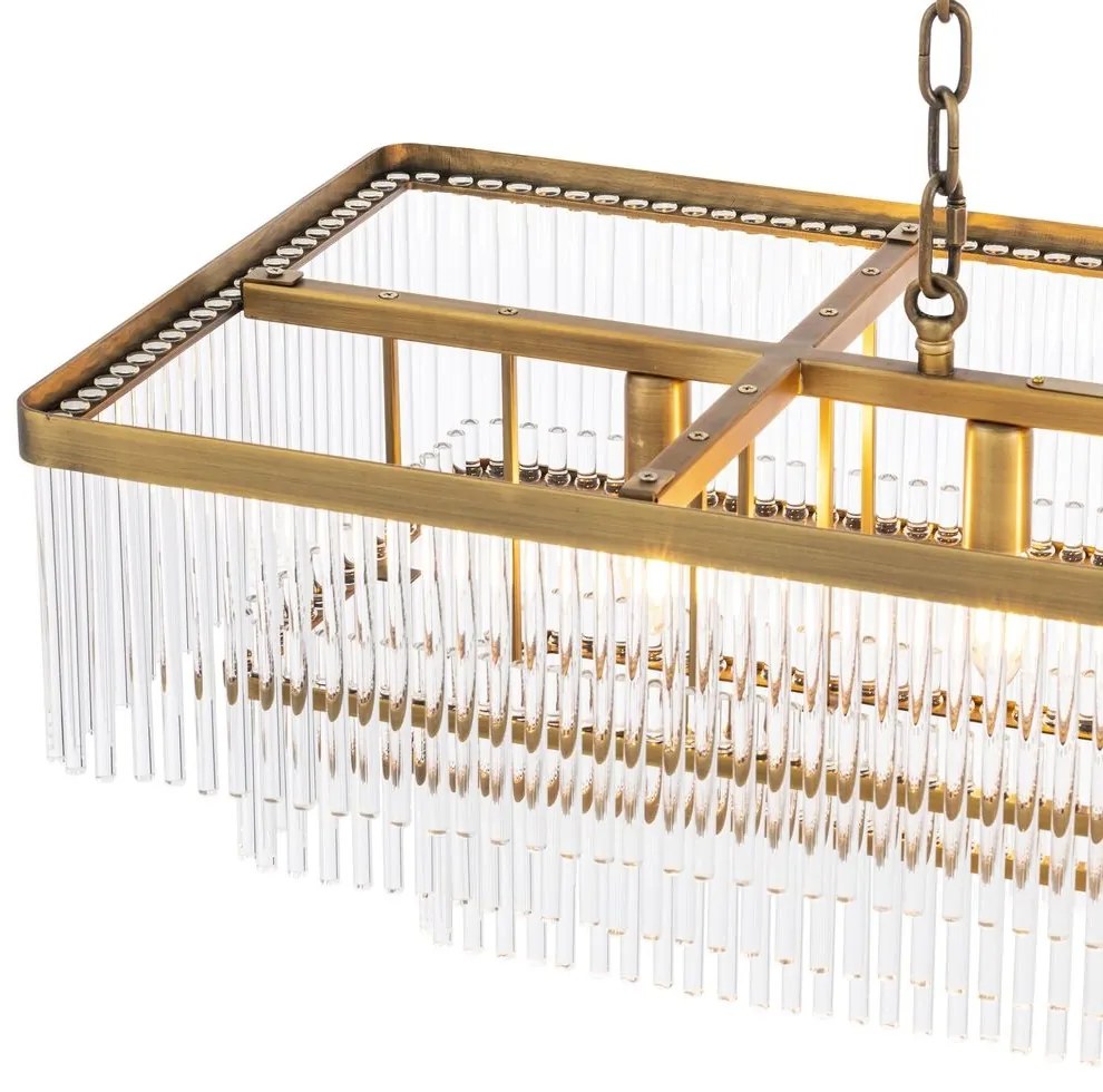 Lustra suspendata design LUX East rectangular, alama 115539 HZ