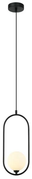 Lustră pe cablu LUPUS 1xG9/25W/230V ITALUX PND-3965-1-BK