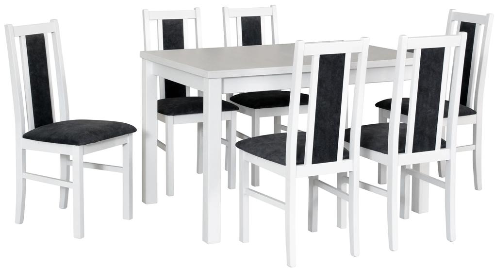 Zondo Set masă scaune pentru sufragerie Emerys (pentru 4 până la 6 persoane). 608099
