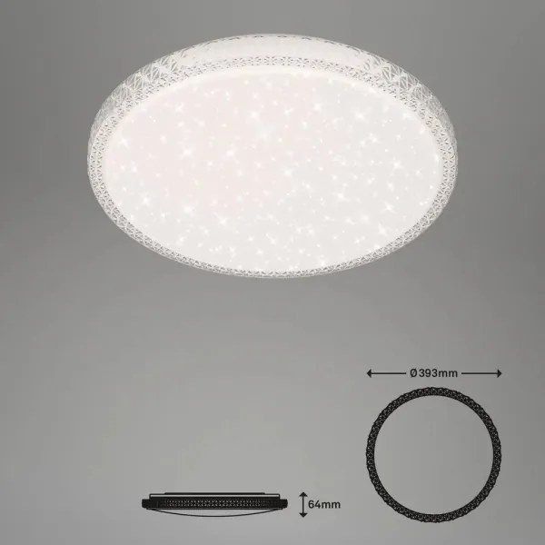 Briloner 3412-016 -LED Plafonieră LED reglabilă/24W/230V 3000-6000K Ø 39 cm