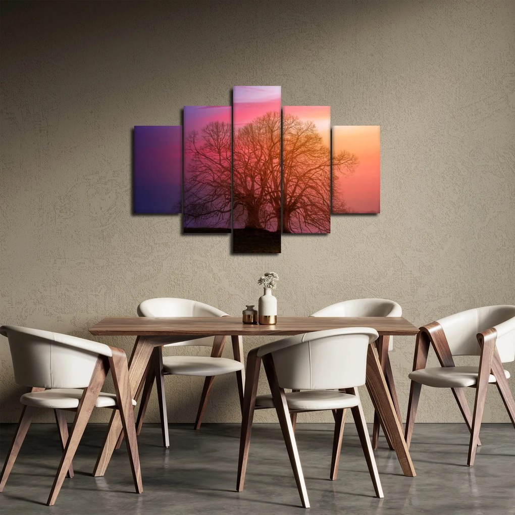 Tabloul pomilor în ceață (150x105 cm)