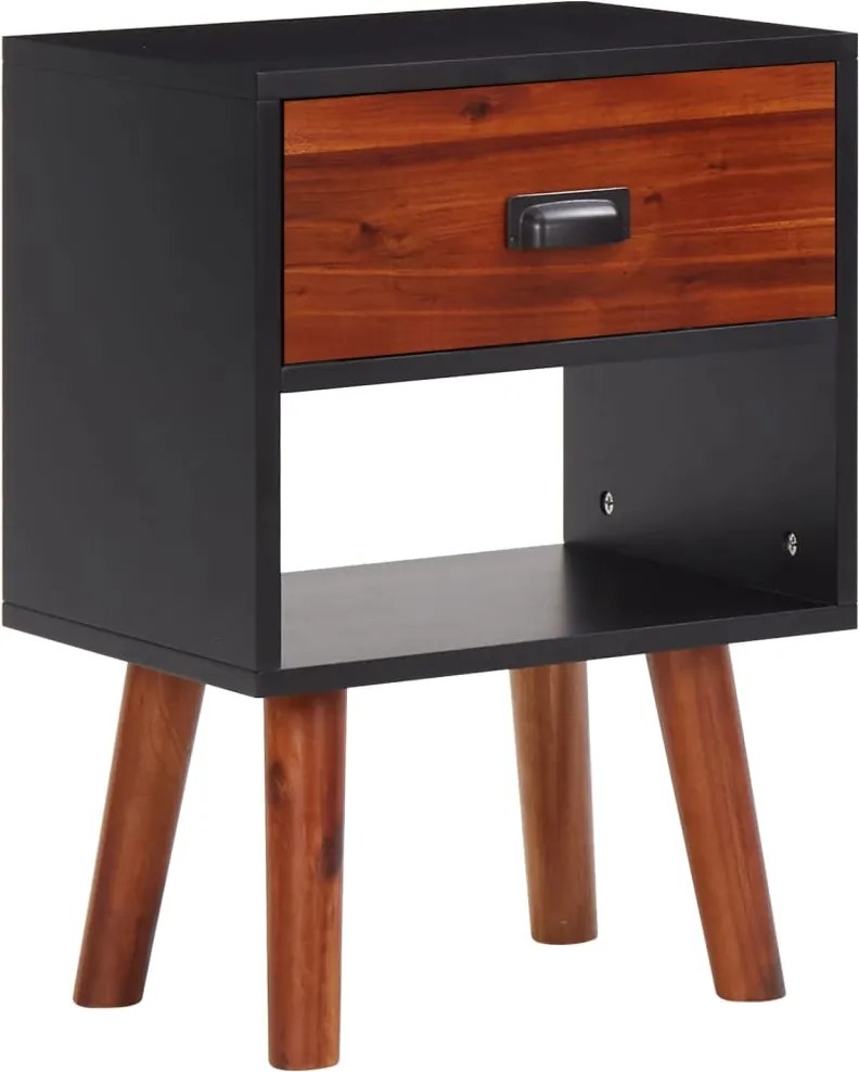 vidaXL Noptieră, 40x30x57 cm, lemn masiv de acacia