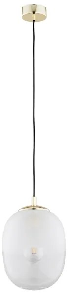 Lustră pe cablu BALTIMORE 1xE27/15W/230V aurie Argon 4675