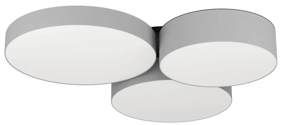 Plafonieră LED RGBW dimabilă Eglo 900855 BARBANO-Z 3xLED/7,5W/230V gri