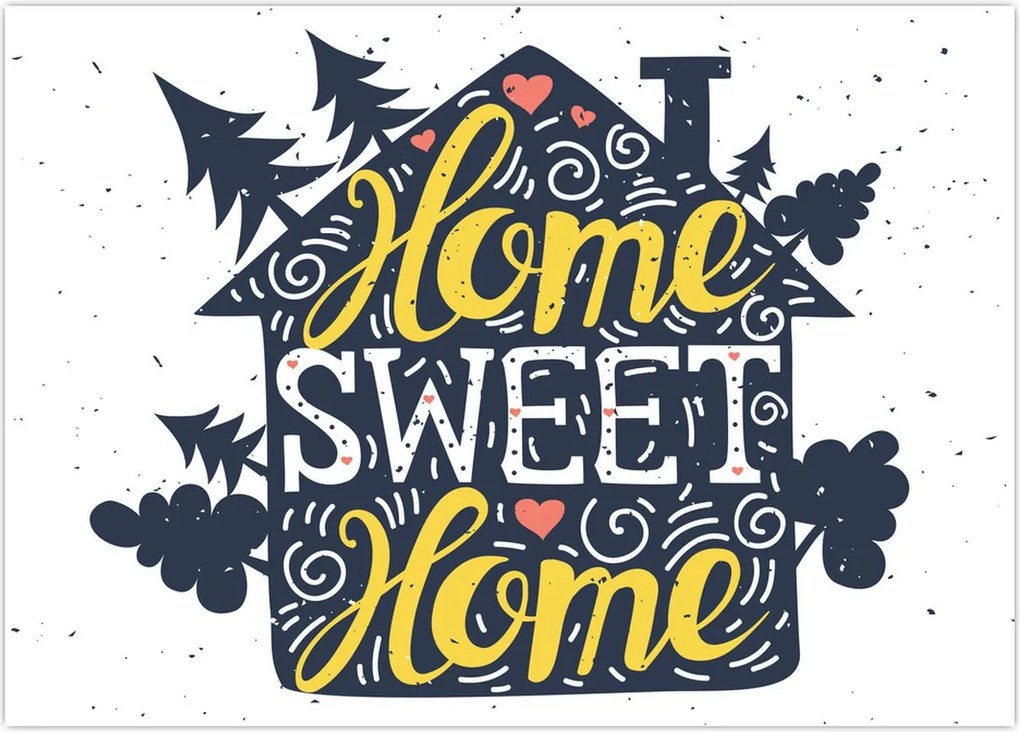 Tablou - Dulce casă (70x50 cm)