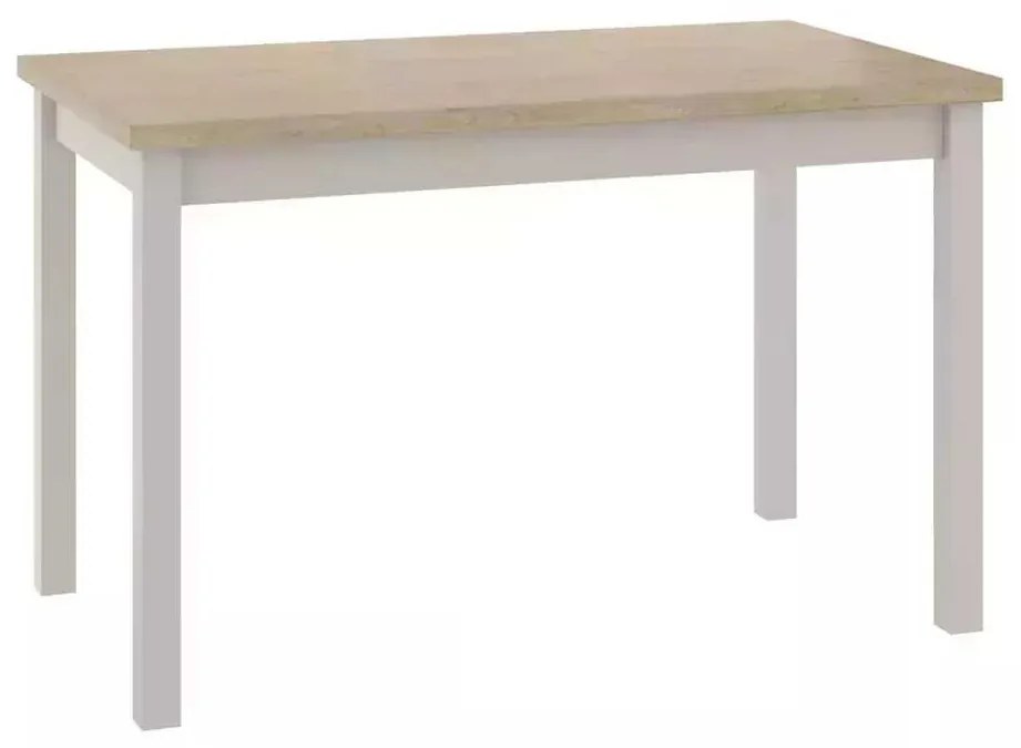 Masă de bucătărie Adam 120 x 68 cm, stejar cremona / crem