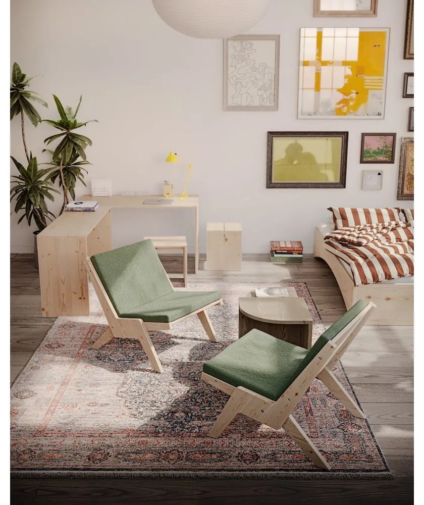 Fotoliu albastru închis Sway – Karup Design