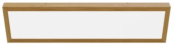 Panou LED aplicat QUADRA LED/42W/230V stejar APLED