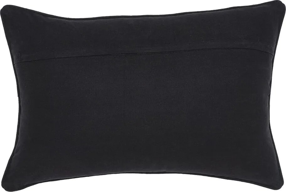 Perna decorativa LUX Spray 60x40cm, negru/ auriu 115070 HZ