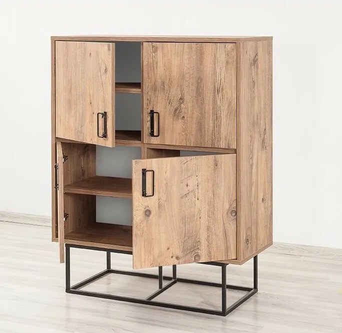 Dulap Quantum Atlantic Pine and Black