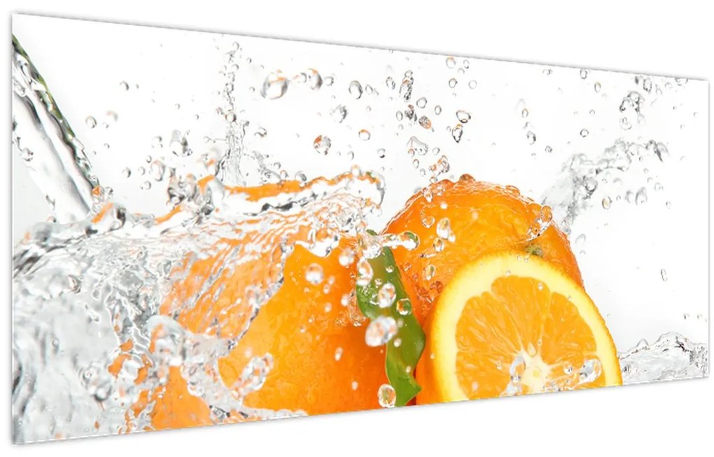 Tablou - Portocale zemoase (120x50 cm)