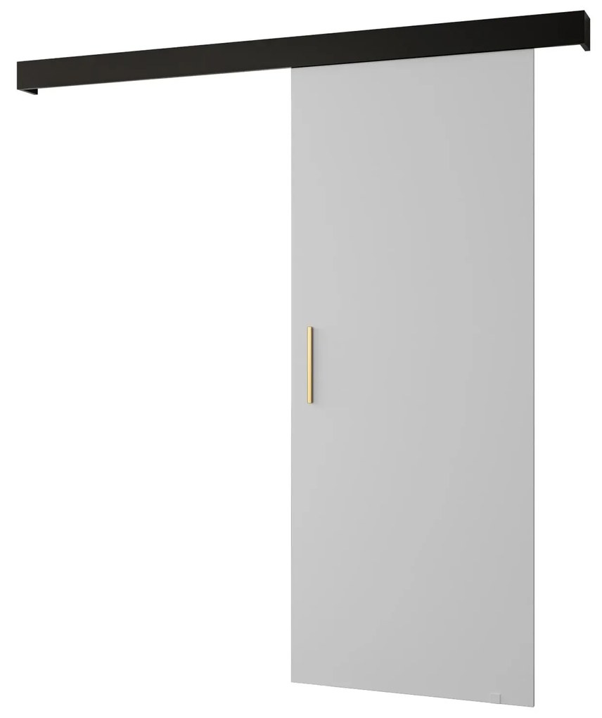 Uși culisante 70 cm Slavdro 1 (alb mat + negru mat). 1108710