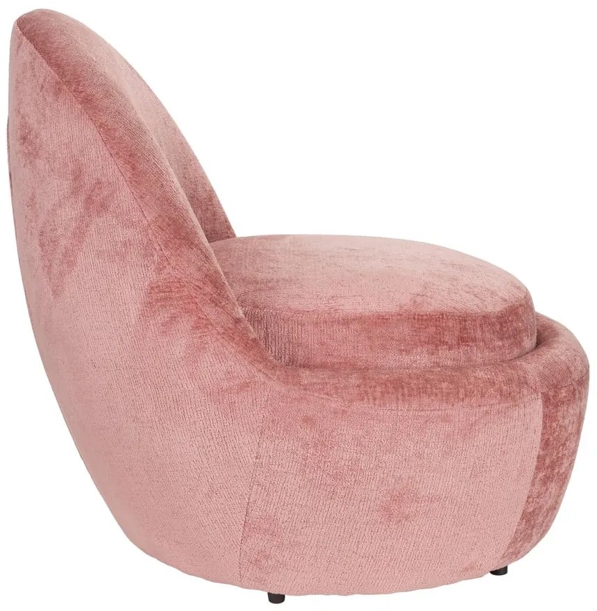 Fotoliu roz Nash – White Label