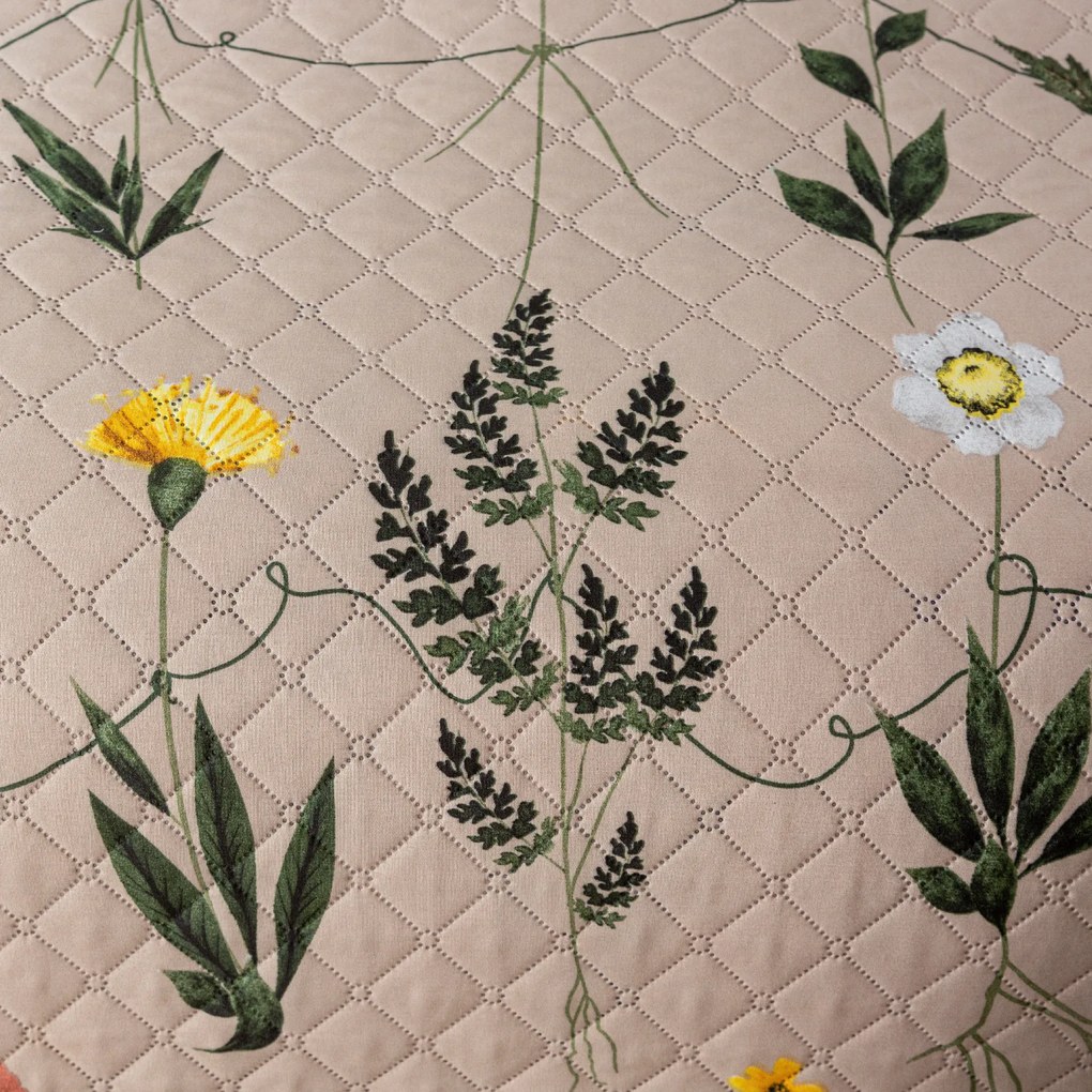 Cuvertura de pat HERBAR bej Dimensiune: 220 x 240 cm