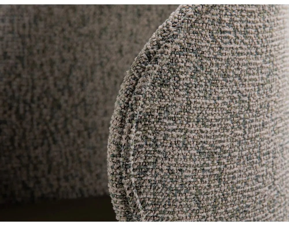 Fotoliu verde închis cu tapițerie din catifea Inez – Micadoni