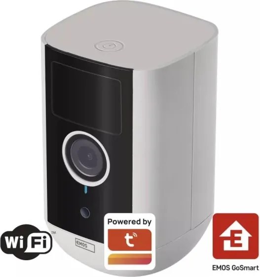 Cameră de supraveghere inteligentă de exterior cu senzor de mișcare GoSmart 5V IP65 Wi-Fi Tuya