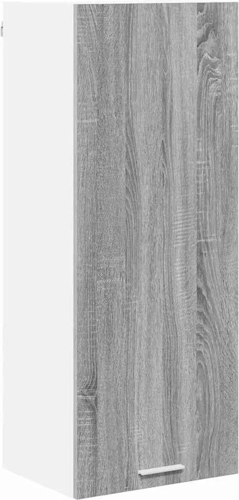 vidaXL Dulap suspendat Riga Gri Sonoma 40 x 31 x 100 cm Lemn compozit