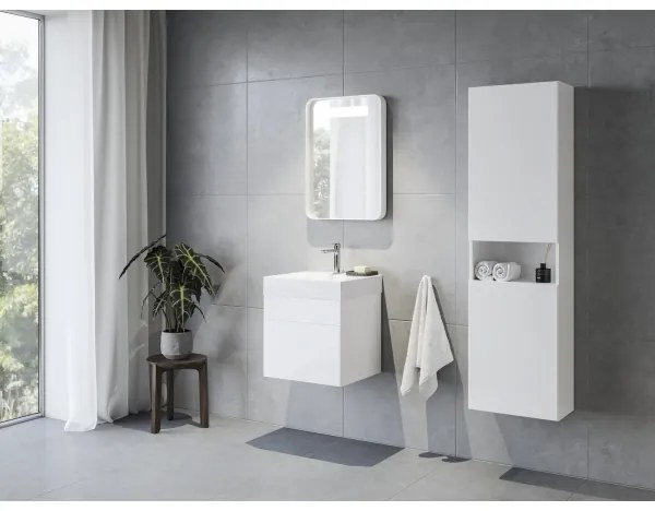 Ravak XJO01250000 - Lavoar suspendat NATURAL 50x45 cm marmură turnată/alb