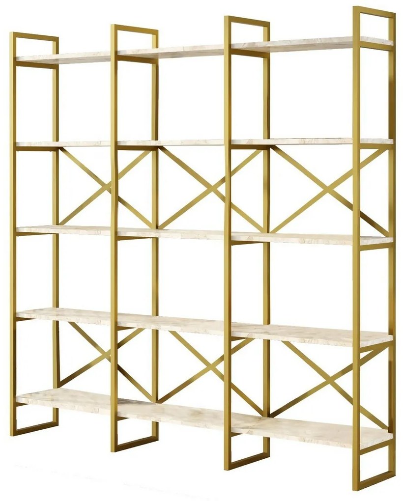 Raft Vento Triple Marble and Gold, L