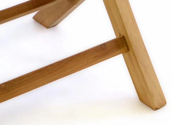 Scaun pliabil din lemn de tec DIVERO