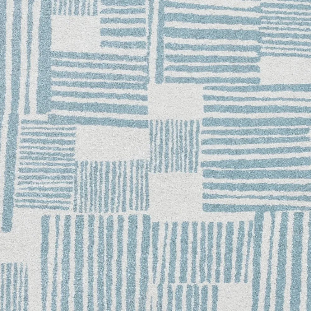 Covor albastru deschis 160x230 cm Blocks – Catherine Lansfield