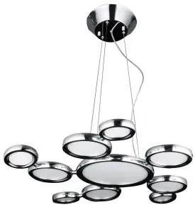 Suspensie moderna led 5X6W+5X10.8W+1X26W Satelitte AZ1786 AZZARDO