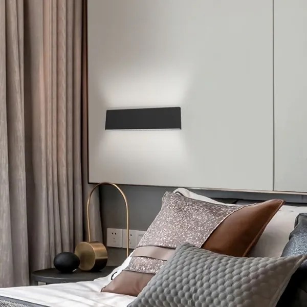 Immax NEO 07086L - Lampă LED de perete dimabilă LISTON LED/8W/230V negru+DO