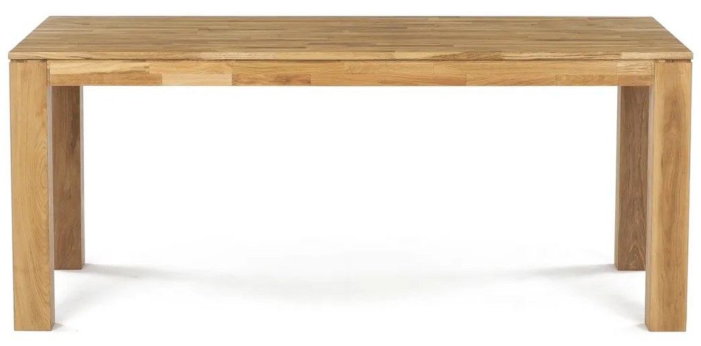 Masă de sufragerie 180 x 90 cm, stejar, XXL