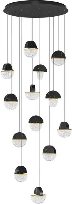 Lustra LED decorativa casa scarii 2700K DORIN