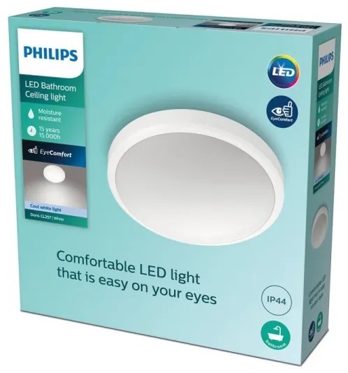 Plafonieră LED pentru baie DORIS LED/17W/230V 4000K IP44 Philips