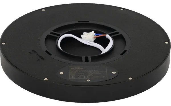 Plafonieră LED Fulgur 41811 NOMY LED/18W/230V d. 23 cm negru